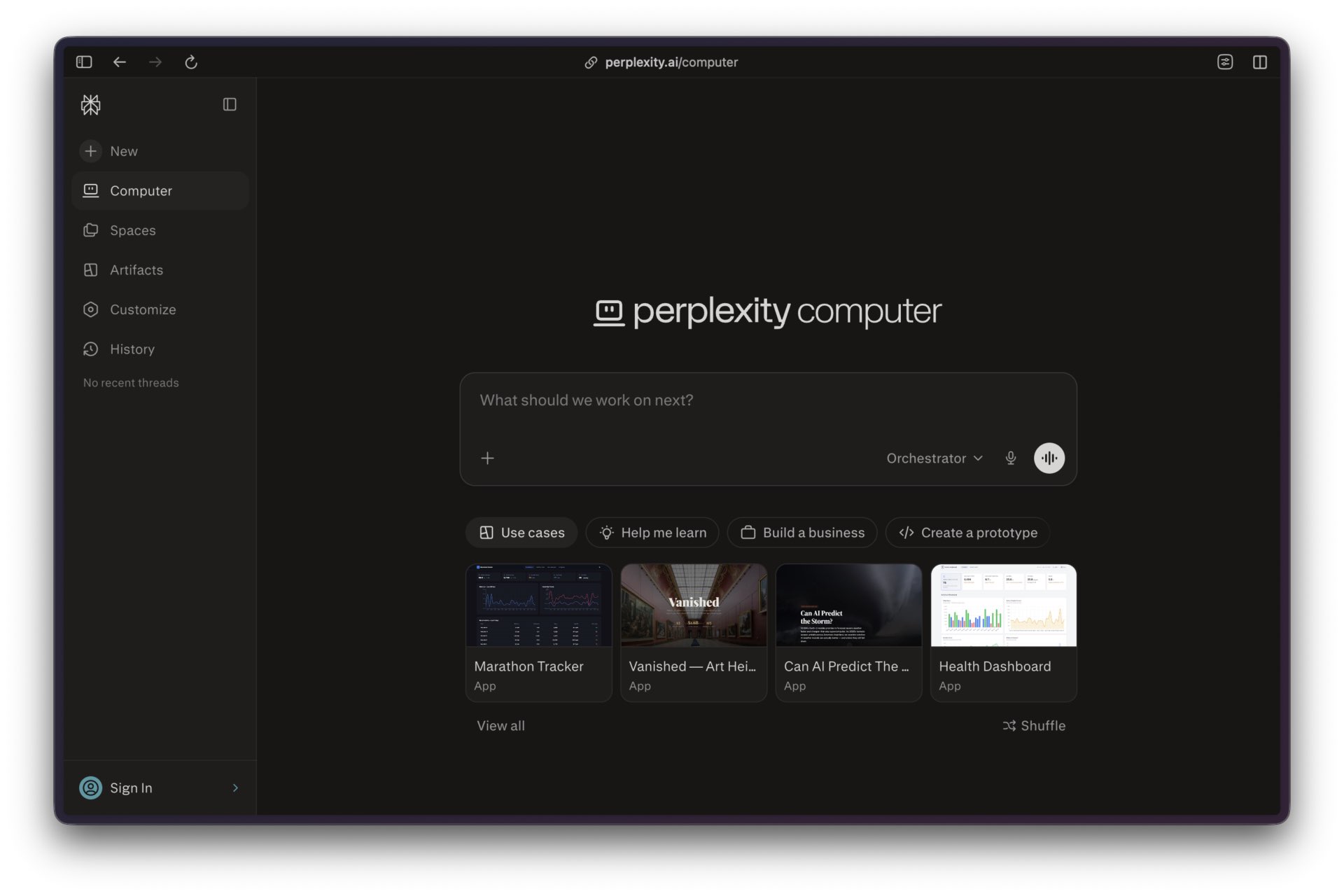 Perplexity Computer Put an EV Trip at Risk screenshot